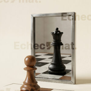 Affiche Miroir pion | reine (40x60cm)