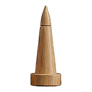 Fou blanc - design minimal en bois
